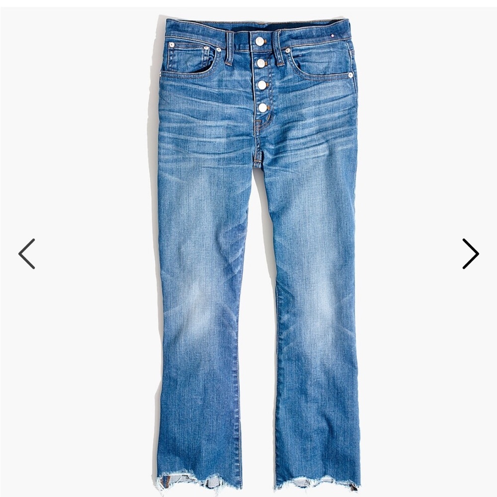 Madewell High-Rise Light Wash Blue Jeans